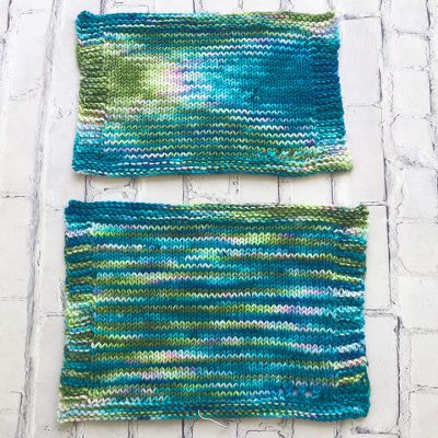 Tips for Using Hand-Dyed Yarns - Alternating Skeins - The Yarnover Truck